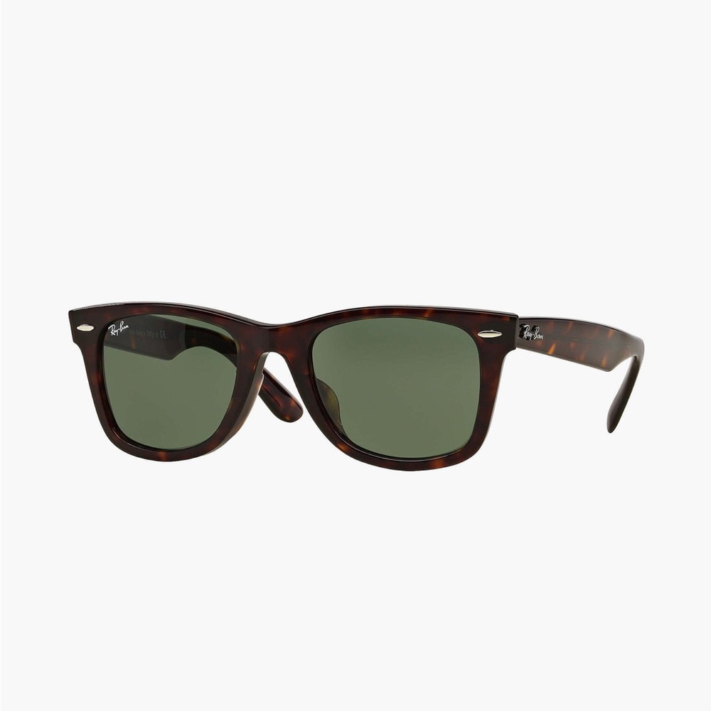 NIB Ray-Ban Tortoise Original Wayfarer Classic Low Bridge Fit Sunglasses